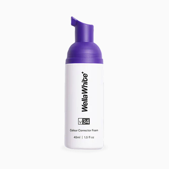 The WellaWhite whitening foam